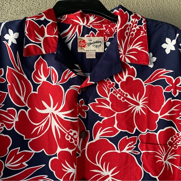 🌴 “Hilo Hattie” NWT Hawaiian Aloha Shirt size L 🌴 - Picture 5 of 12